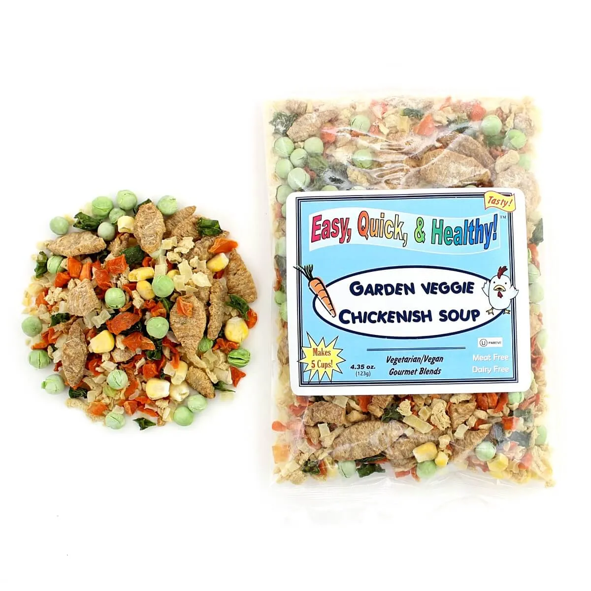 Harmony House Garden Veggie Chickenish Soup (4.35 oz)