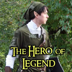 Hero of Legend Costume - Deluxe Tunic, Hat, & Shirt Combo