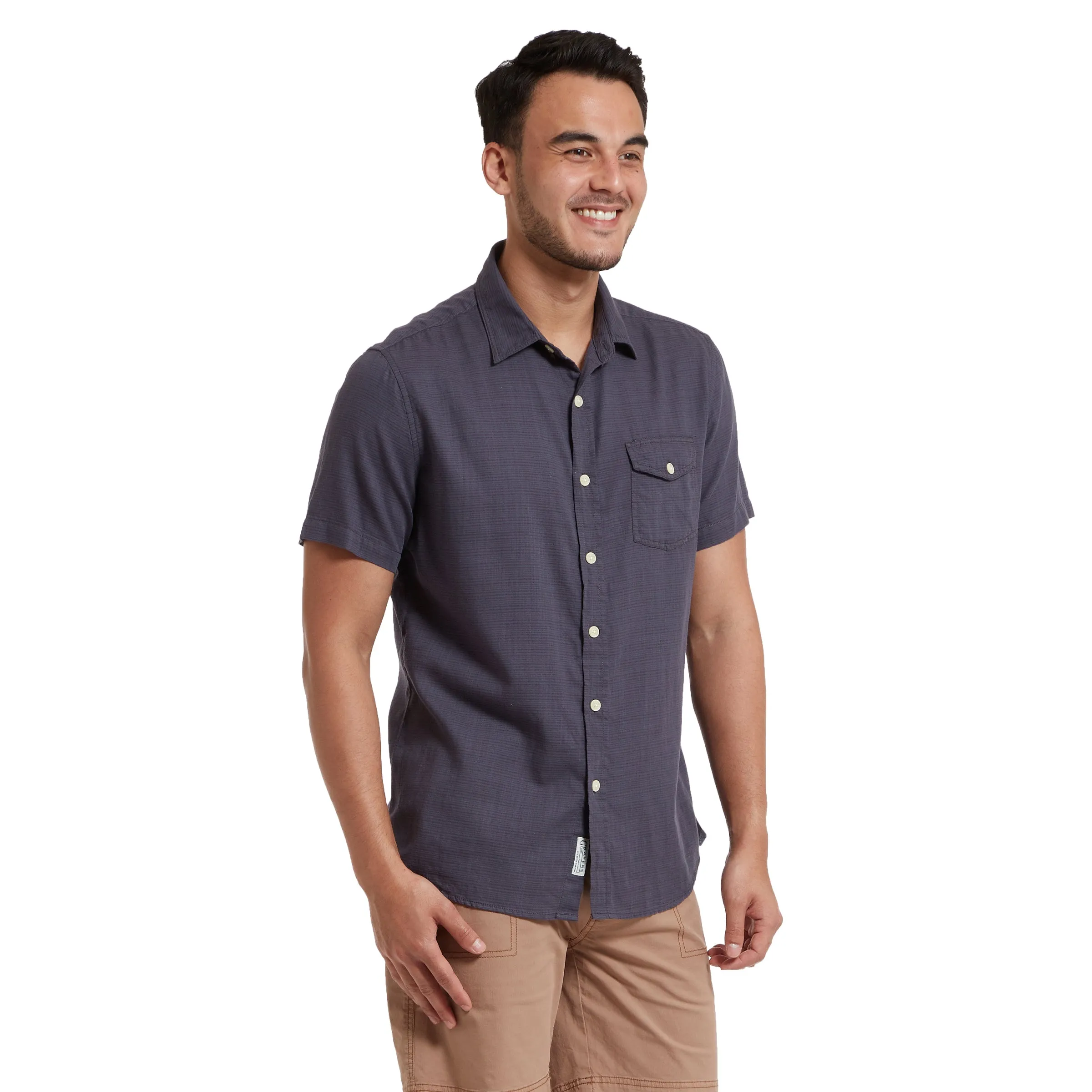 Horizon Slub Twill Shirt - Charcoal (Final Sale)