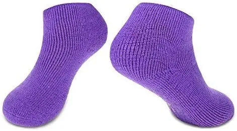 Hot Feet Women's 3 Pairs Heavy Thermal Socks - Thick Insulated Crew for Cold Winter Weather; Shoe Size 4-10