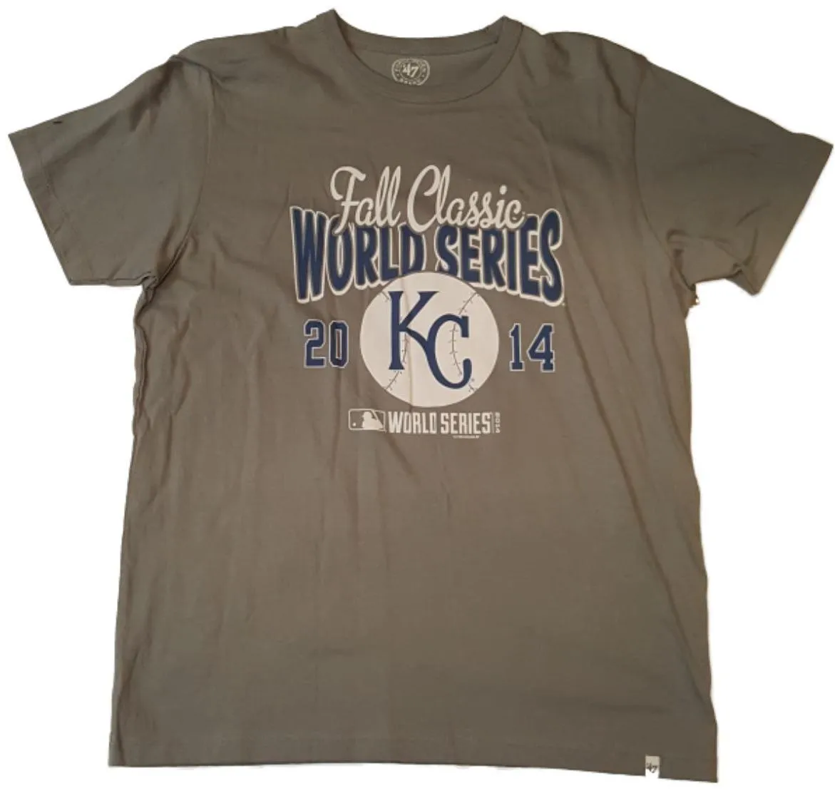 Kansas City Royals 2014 World Series Fall Classic 47 Brand Gray T-Shirt (M)