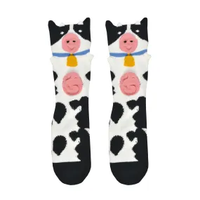 Kid's 3D Cow Socks