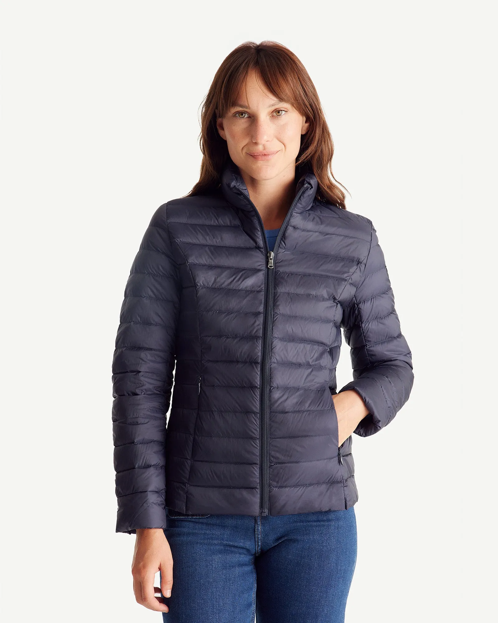 Lightweight down jacket Navy Cha