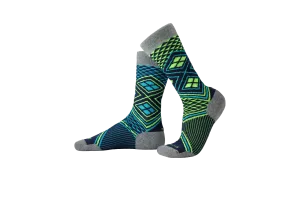 Lime Recycled Wool Performance Socks