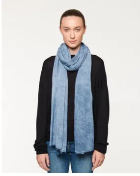 Line Calista Knit Scarf in Deep Sea