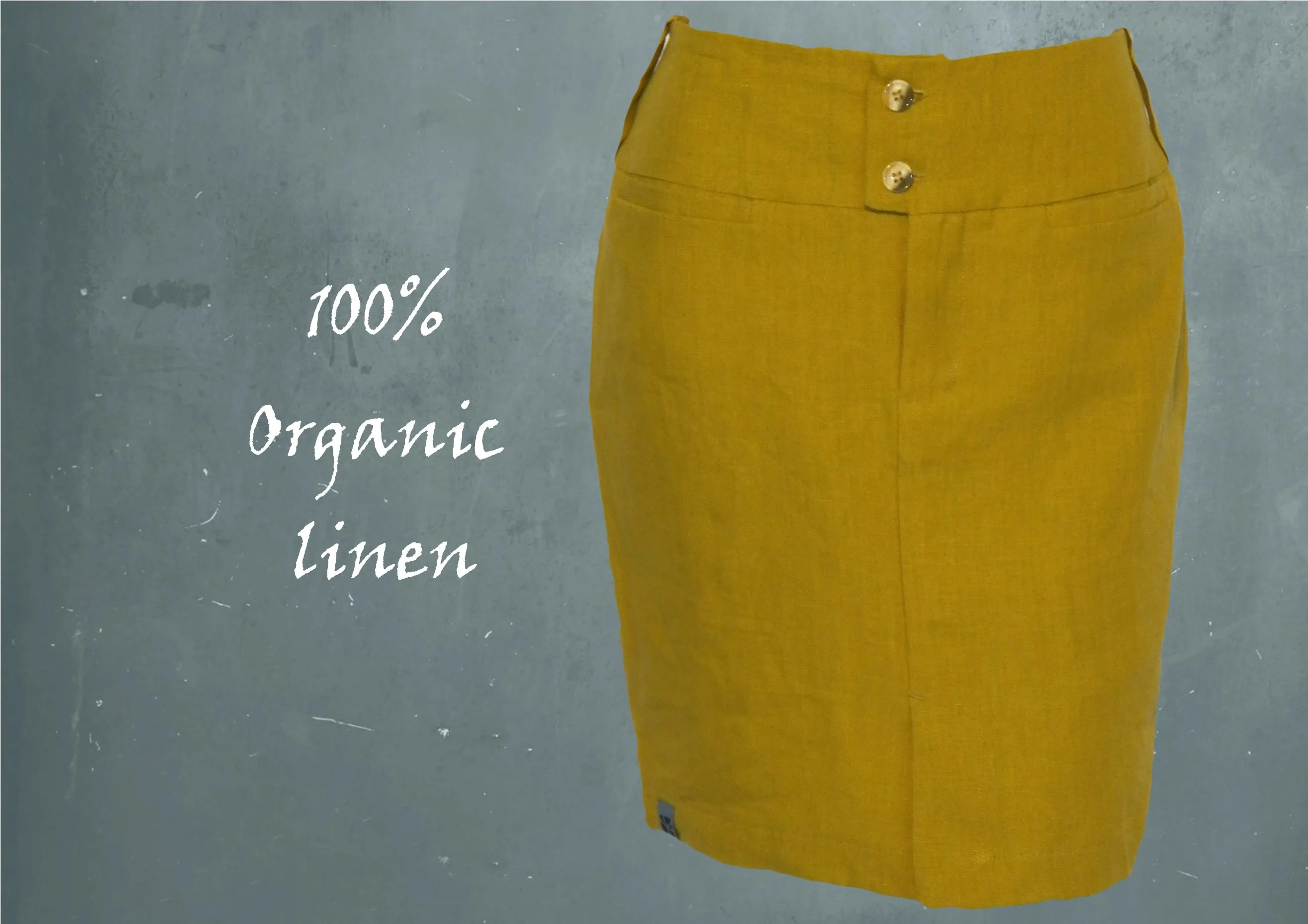 linnen rokje / linen skirt