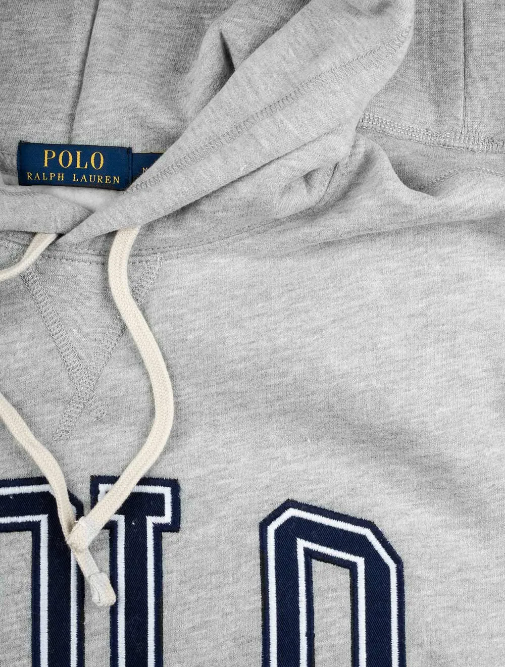 Logo Fleece Hoodie Andover Heather