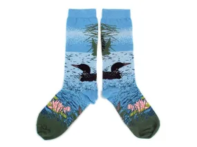 Loon Lake Women's Crew Socks