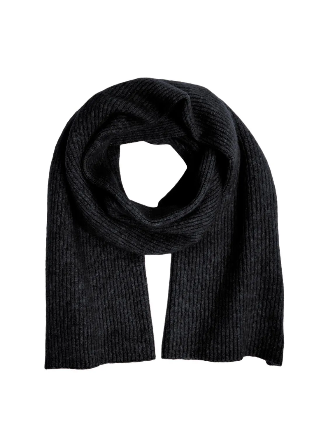 Lulu Linna Knit Scarf Black