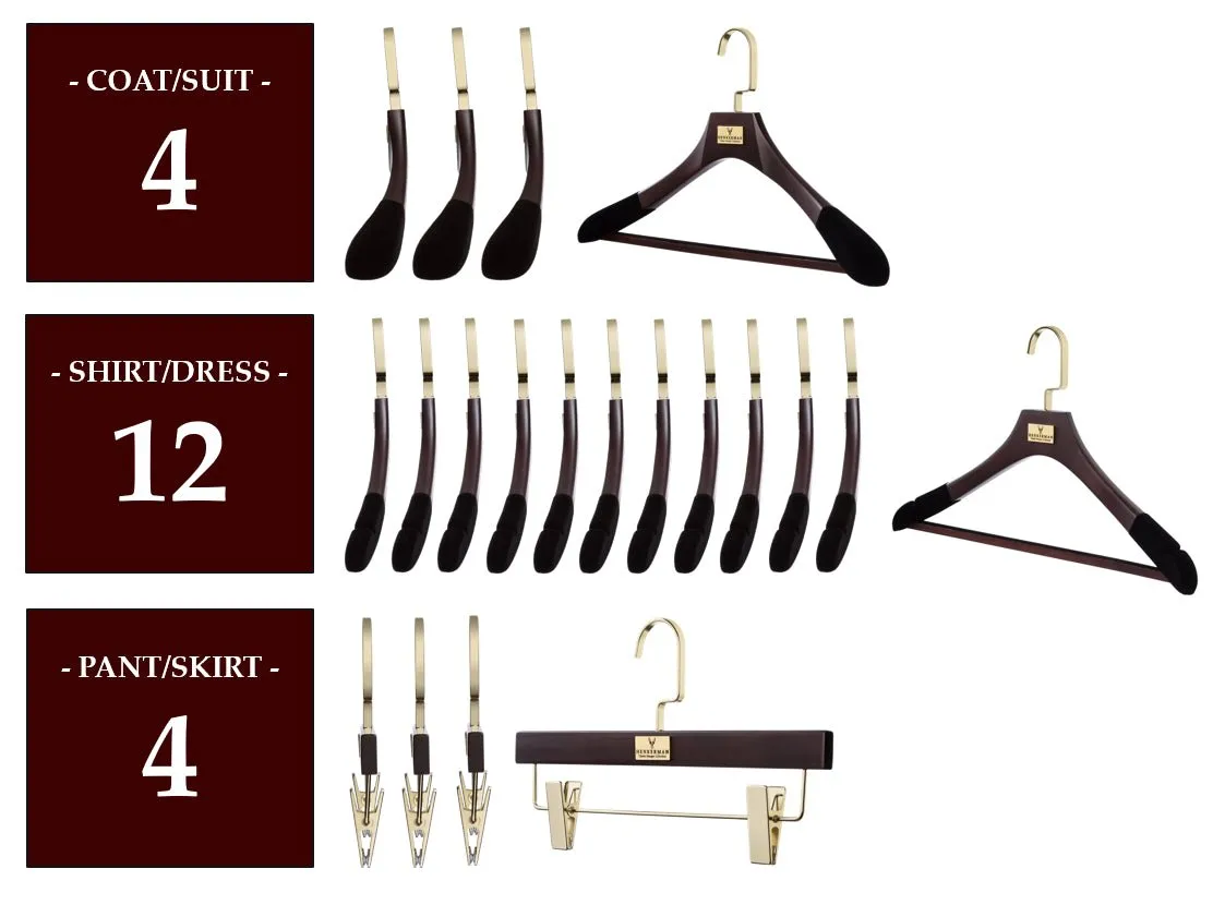 MAHOGANY HANGER PACKAGES: POPULAR SELECTIONS