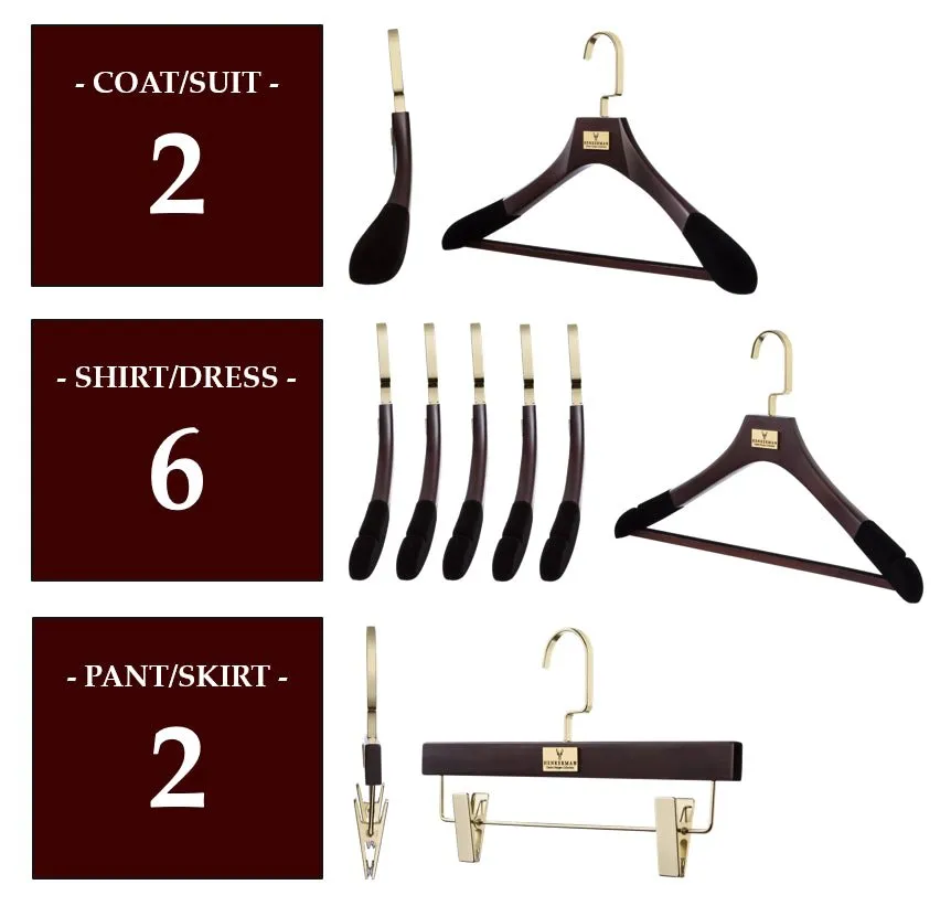 MAHOGANY HANGER PACKAGES: POPULAR SELECTIONS