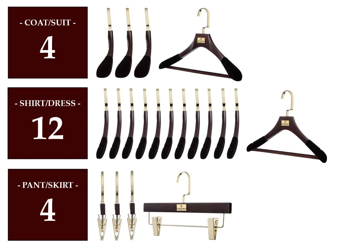 MAHOGANY HANGER PACKAGES: POPULAR SELECTIONS