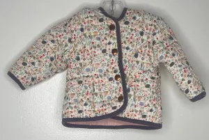 M&S Quilted Coat size 3-6M