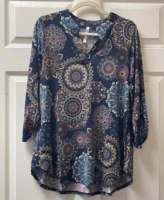 Mandala Print Lizzy Top