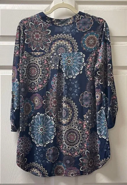 Mandala Print Lizzy Top