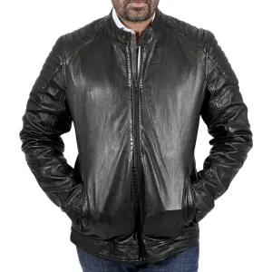 Marquez Black Leather Jacket