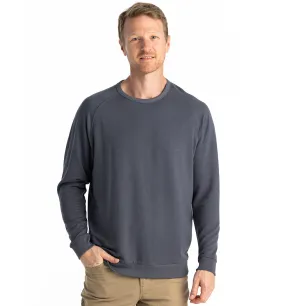 Men's Bamboo Lightweight Fleece Crew - Storm Cloud