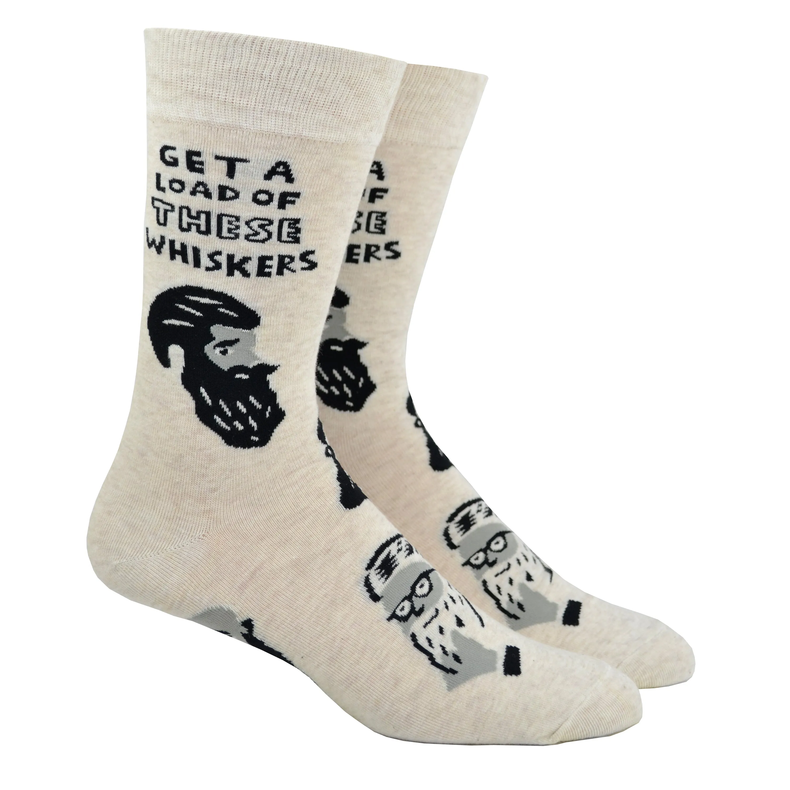 Men's Get A Load Of These Whiskers Socks