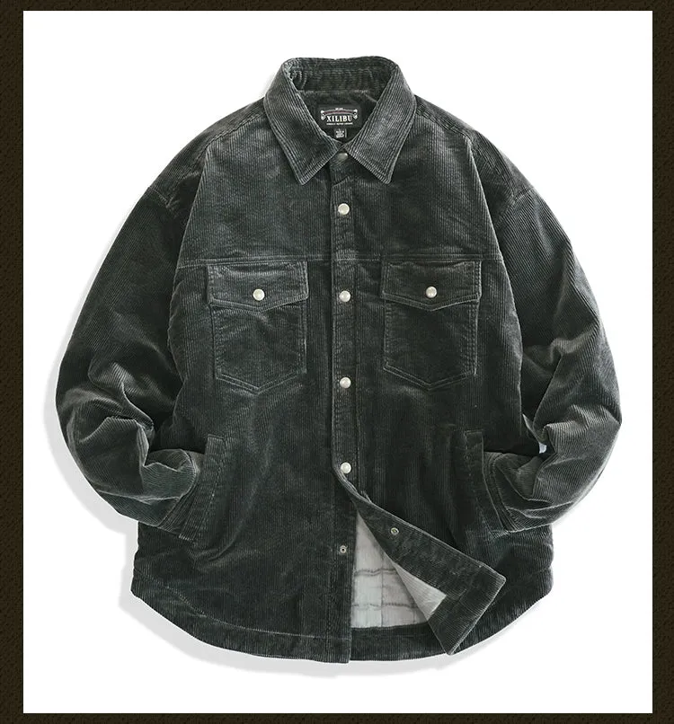 Men's Quilted Corduroy P37 Jacket