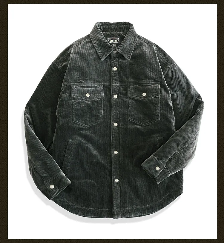 Men's Quilted Corduroy P37 Jacket