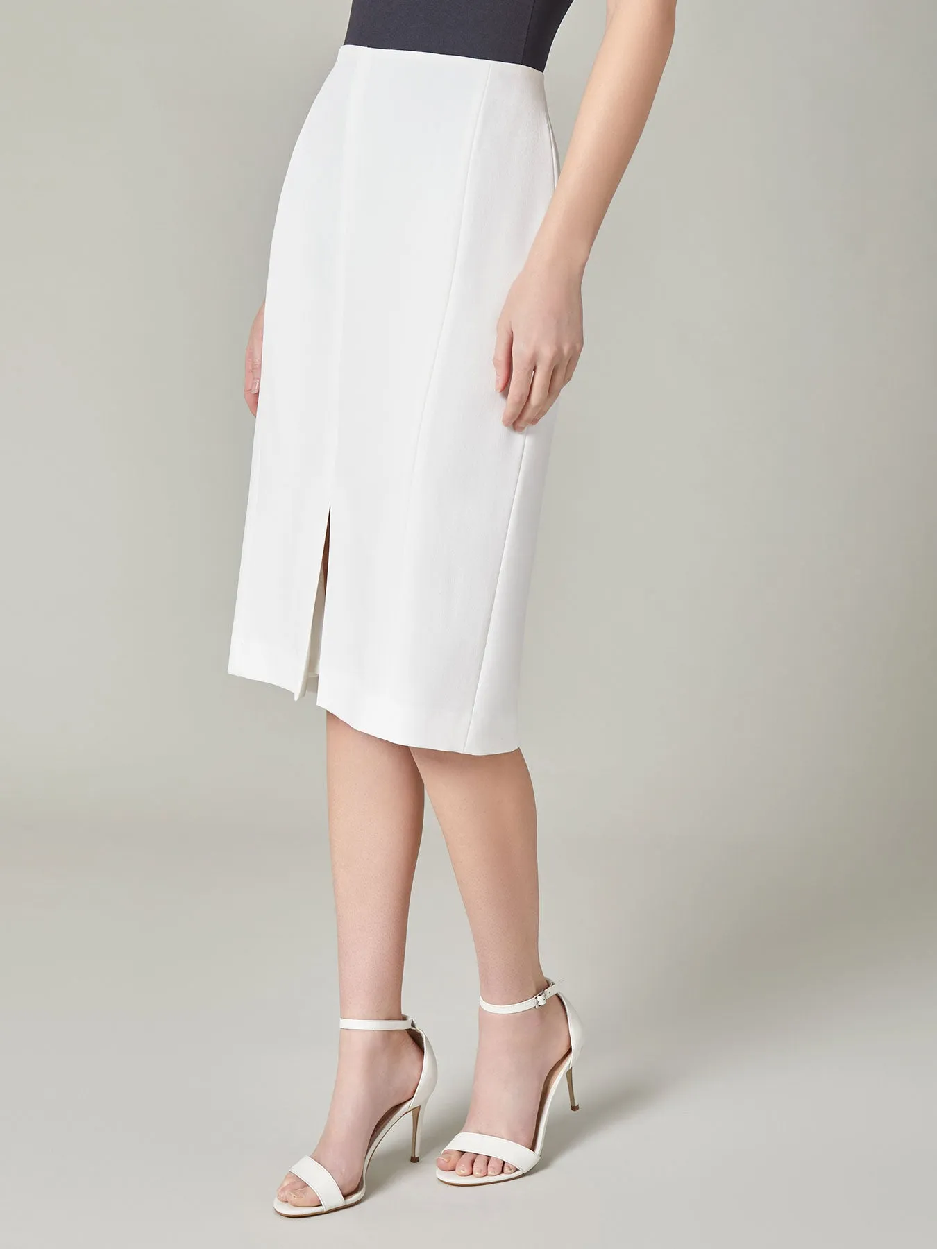 Nell Skirt, Iconic Stretch Crepe