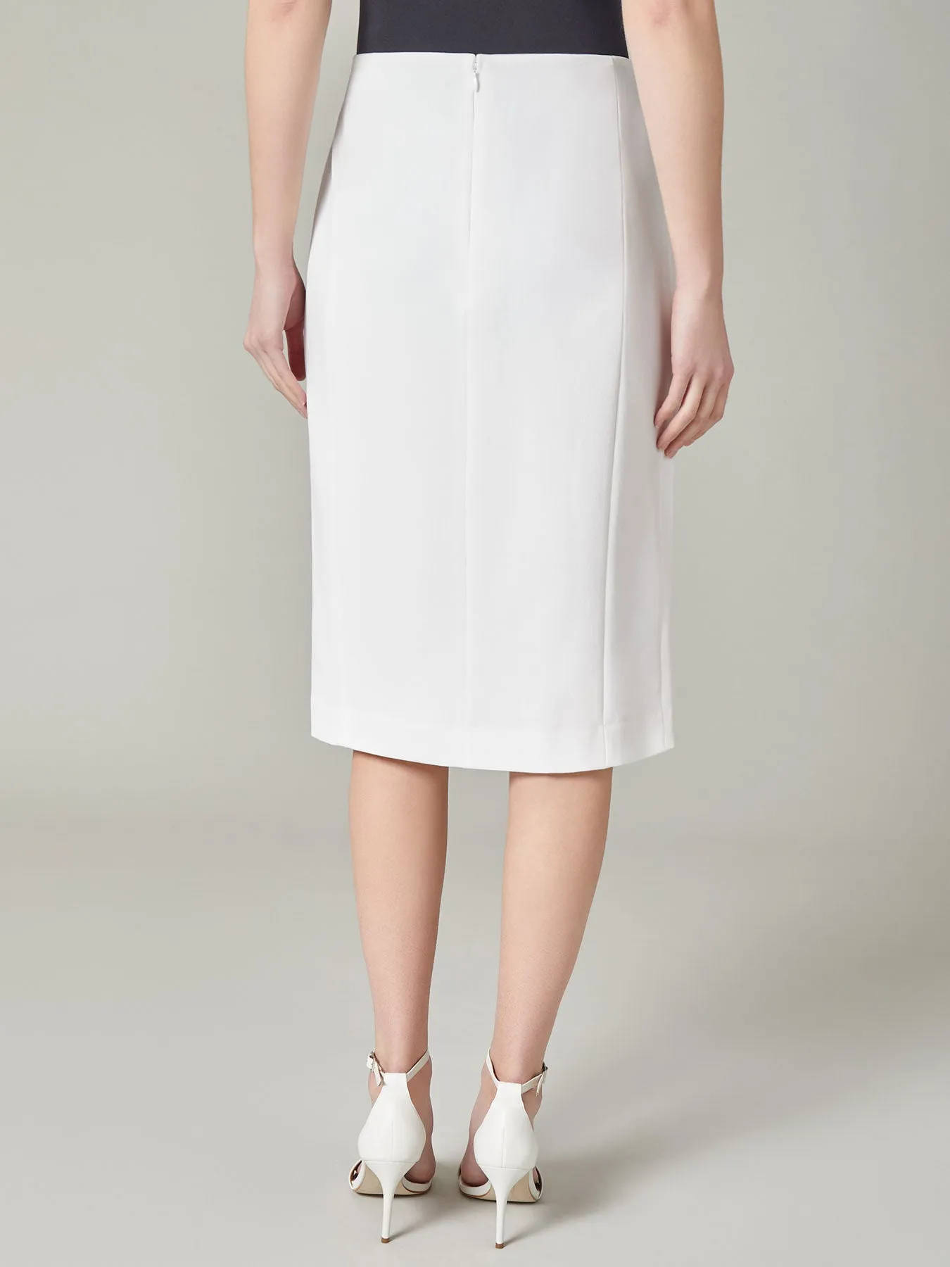 Nell Skirt, Iconic Stretch Crepe