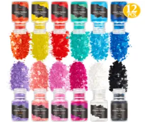 NEON Chunky Glitter 12 Piece Set - MOQ 12 pcs