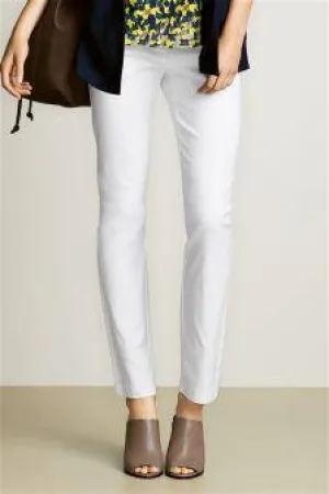 Next White Cotton Womens Trousers