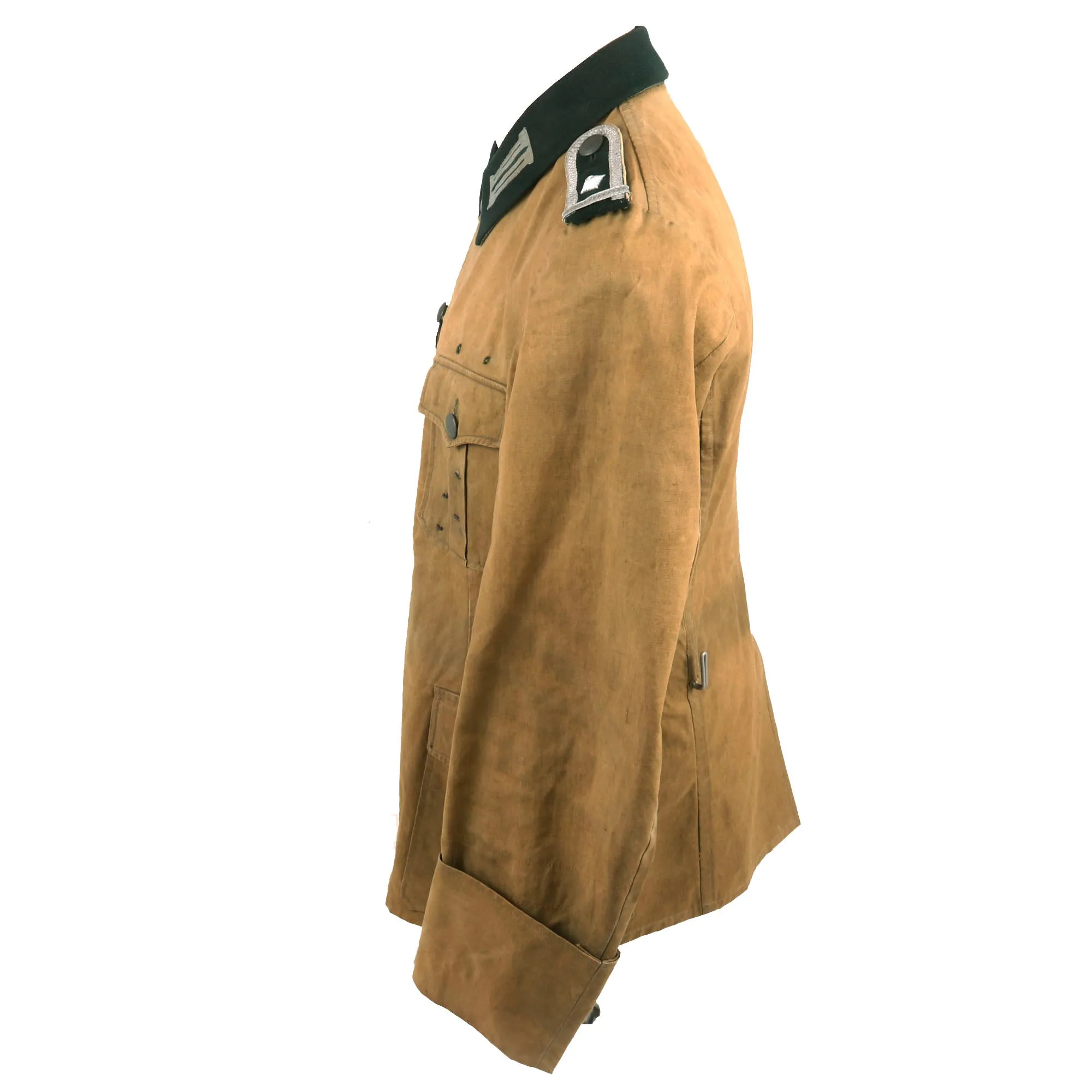 Original German WWII Field Tailor-Made "Russian Cloth" Heer Army Infantry Feldwebel NCO M36 Uniform Tunic