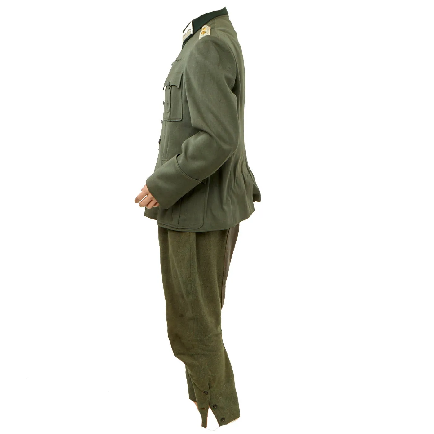 Original German WWII Heer Oberst Waffenrock Tunic and Breeches