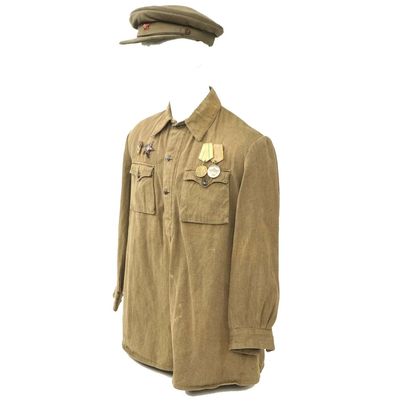 Original Pre-WWII Soviet Russian M35 NKVD Uniform Set