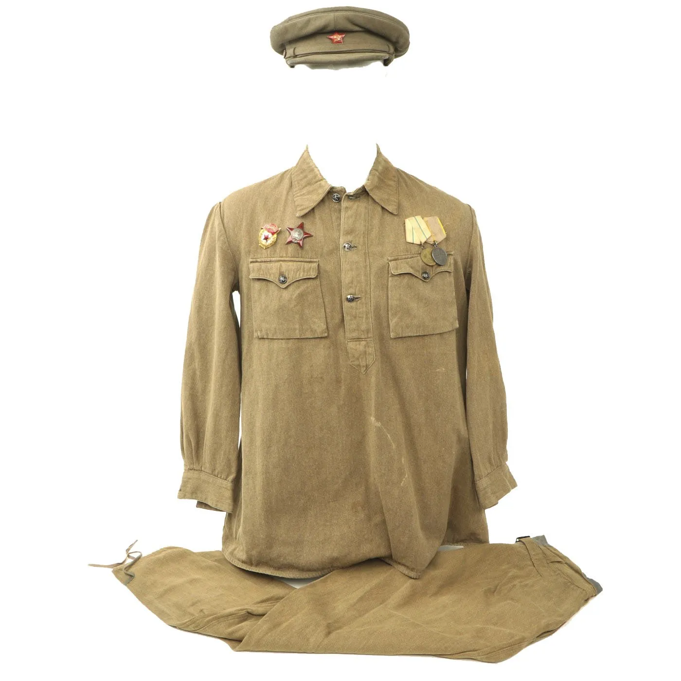 Original Pre-WWII Soviet Russian M35 NKVD Uniform Set