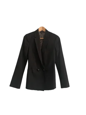 Paul Smith Black Label Double Breasted Jacket Black EU40 UK8