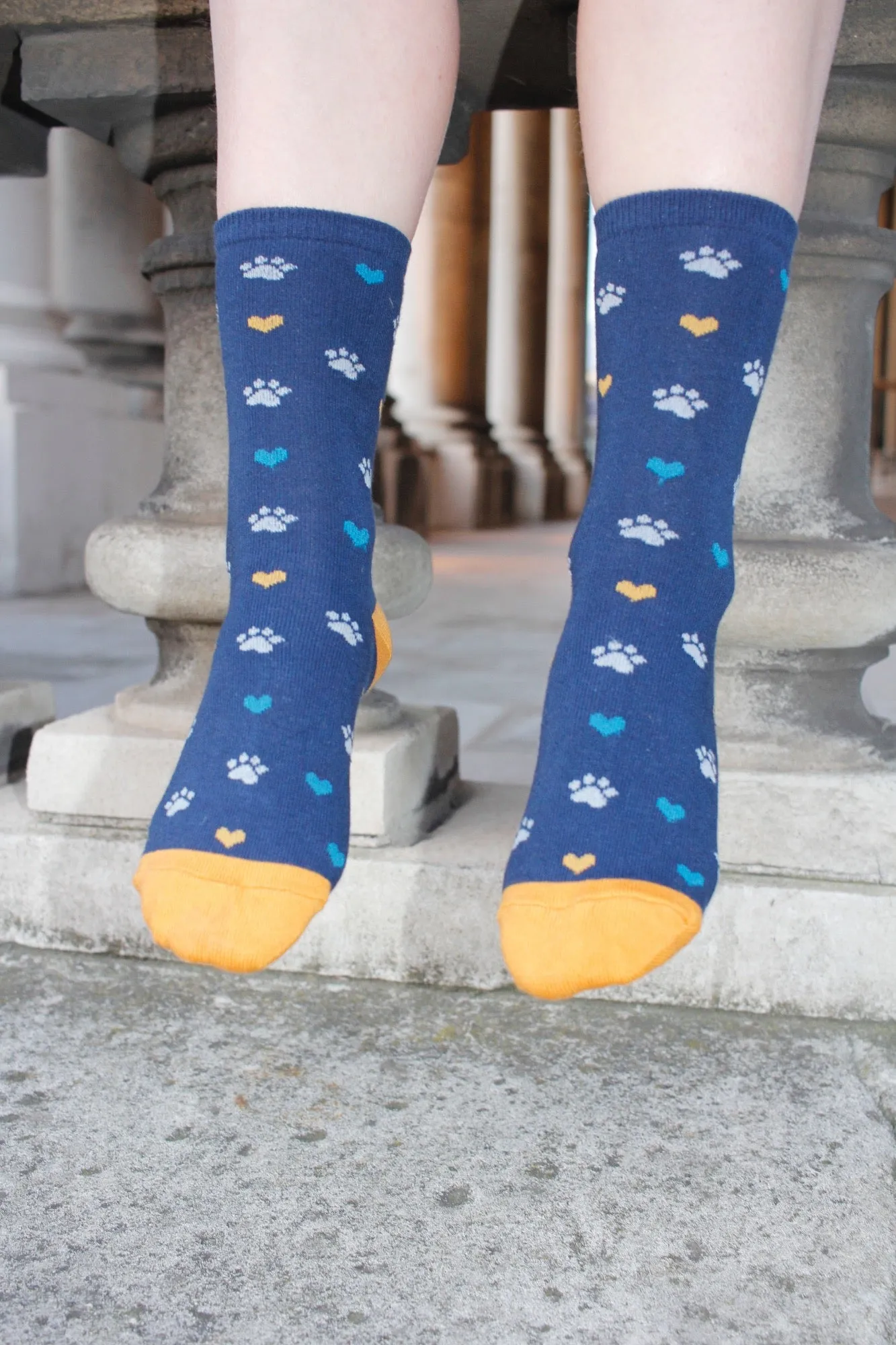 Paw Print Women's Socks