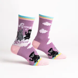 Paws   Reflect Women's Crew Socks