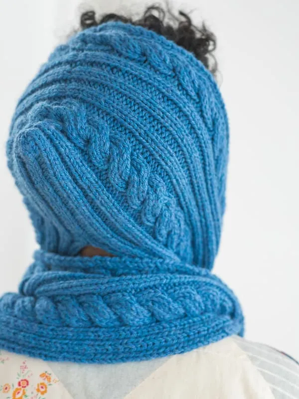 Perry Hooded Cowl by the Berroco Design Team  *Free Pattern*