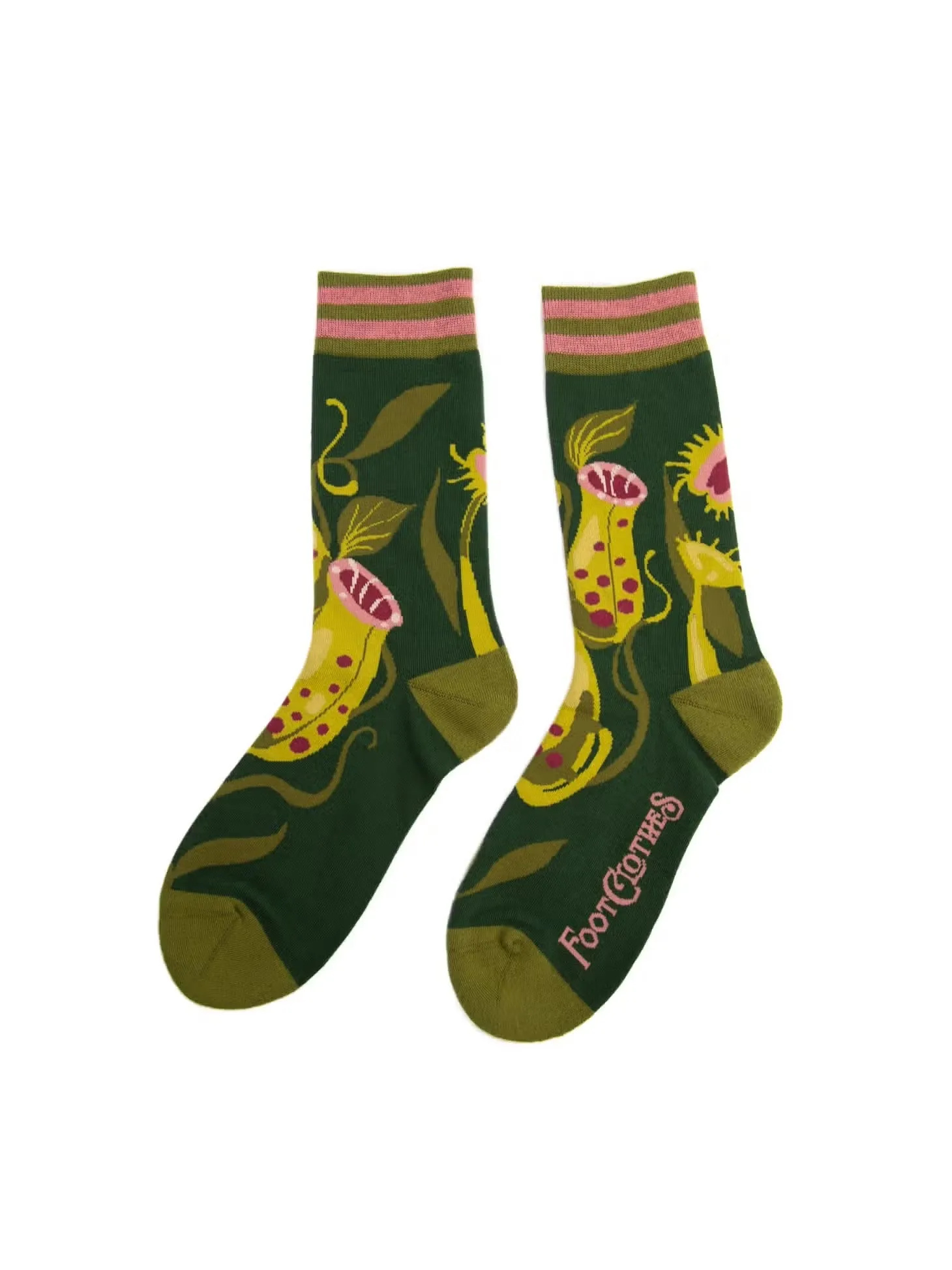 Pitcher Plant Unisex Crew Socks