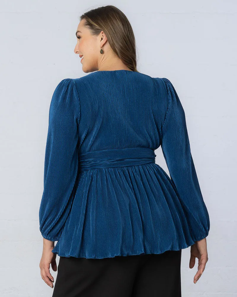 Pleated Perfection Tunic Top - Final Sale!