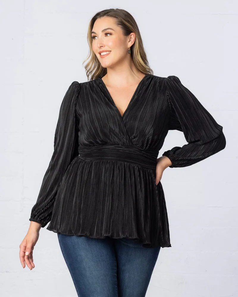 Pleated Perfection Tunic Top - Final Sale!