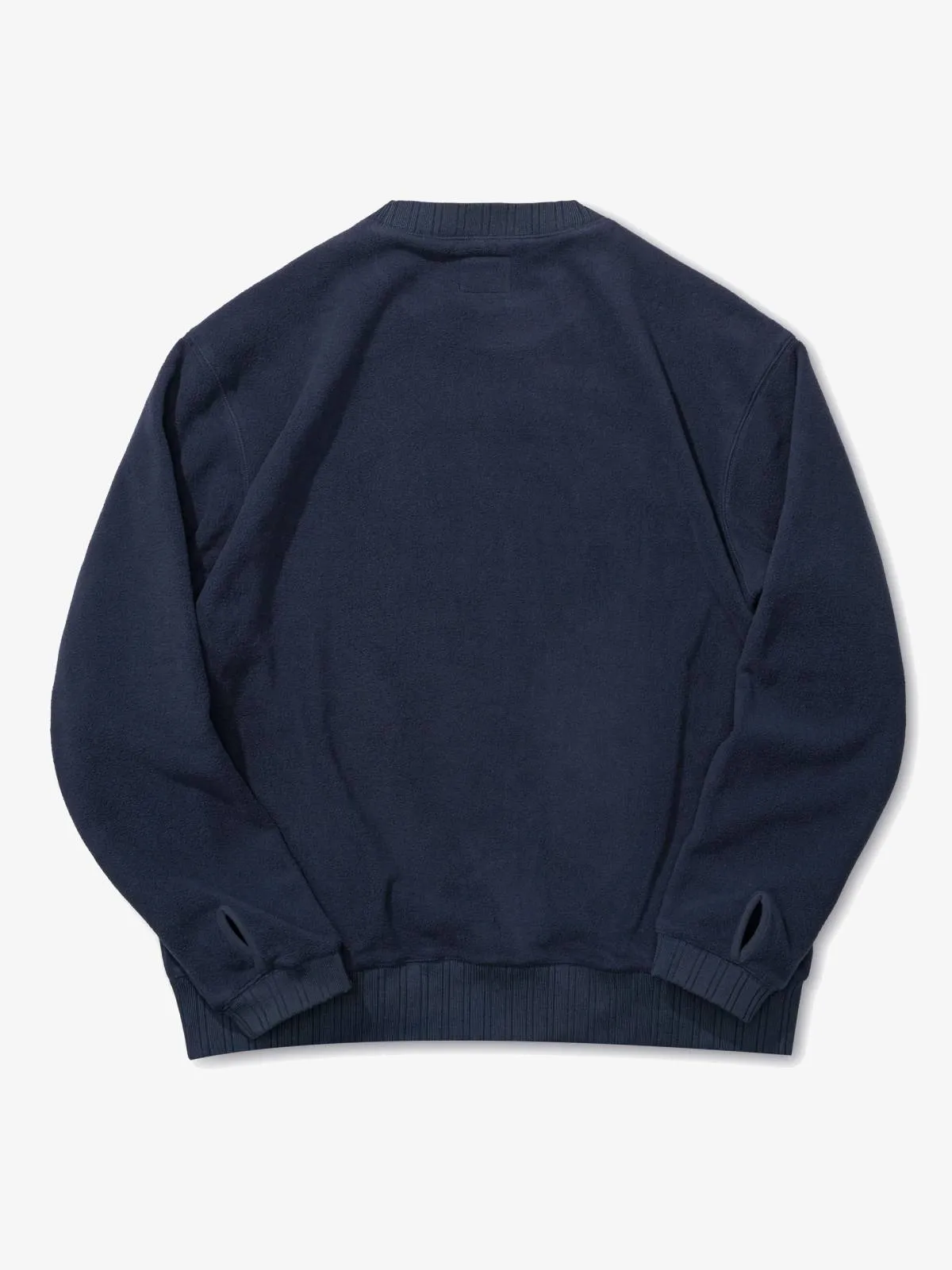 Polar Fleece Sweatshirt with Thumbhole Sleeves