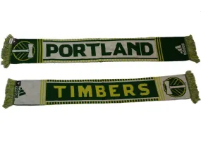 Portland Timbers Adidas Reversible Acrylic Knit Winter Scarf (54" x 7.75")