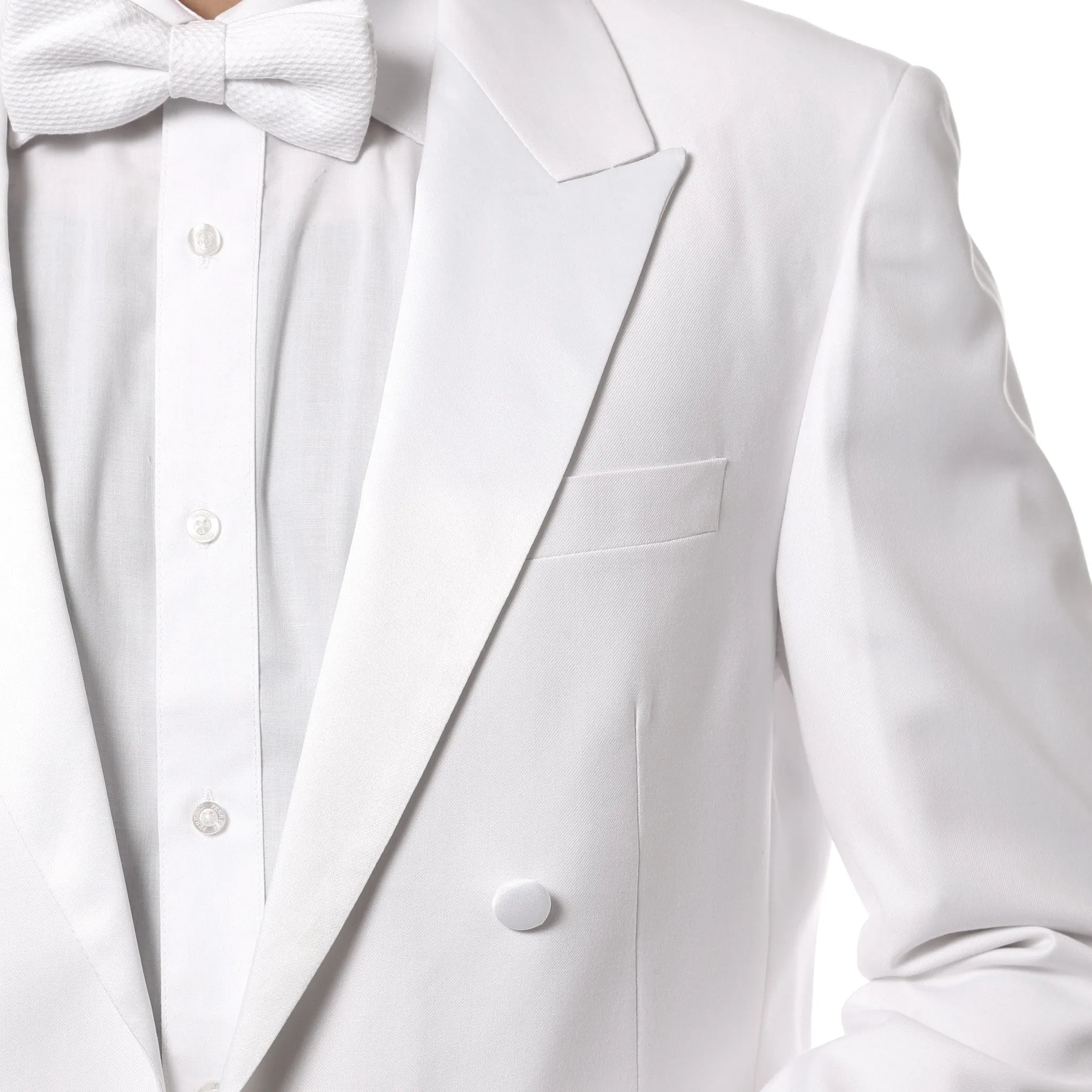 Premium A201 Regular Fit White Tail Tuxedo