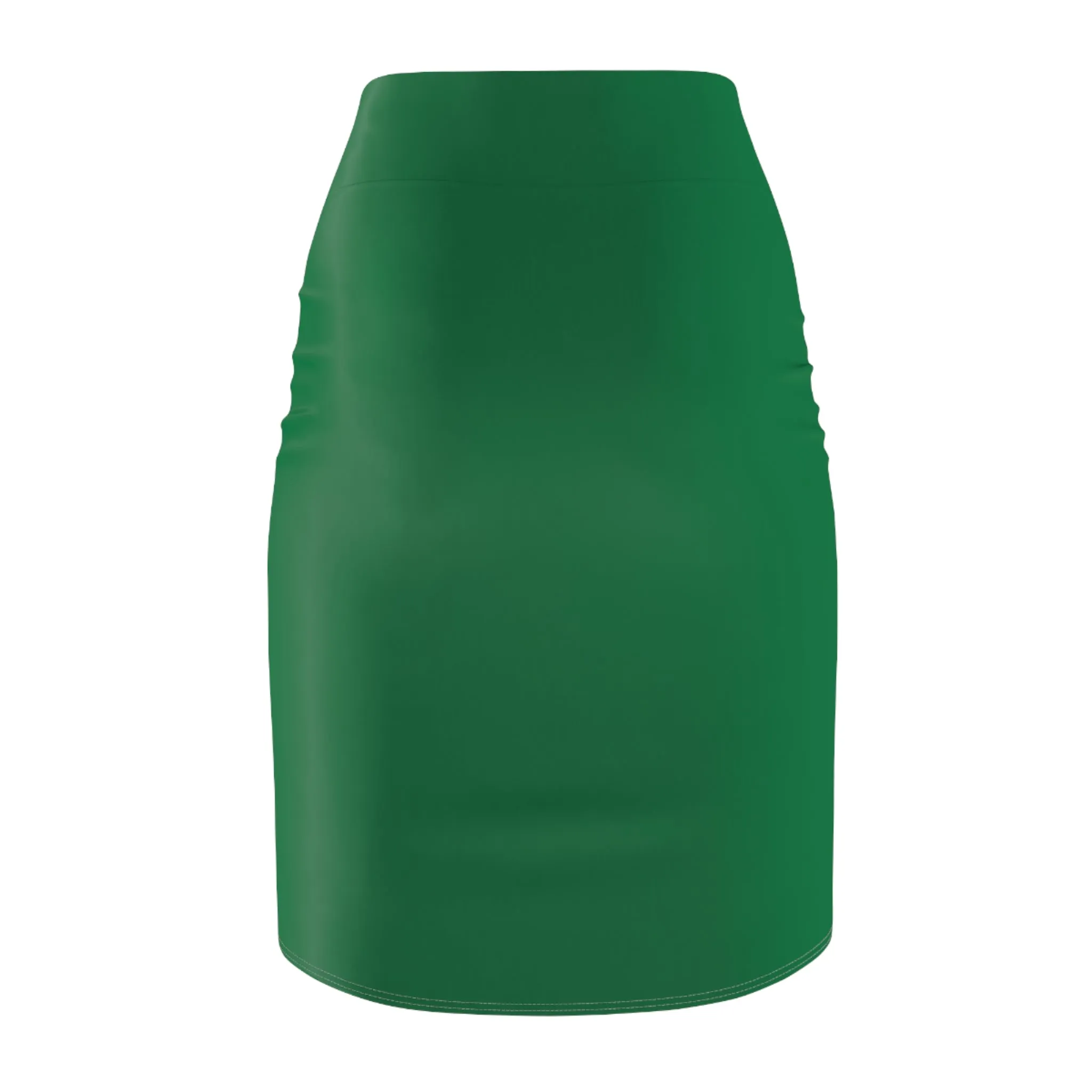 Princess Grace "Everything's Fine" Women's Pencil Skirt - Fun and Stylish Green Skirt for Casual & Festive Occasions