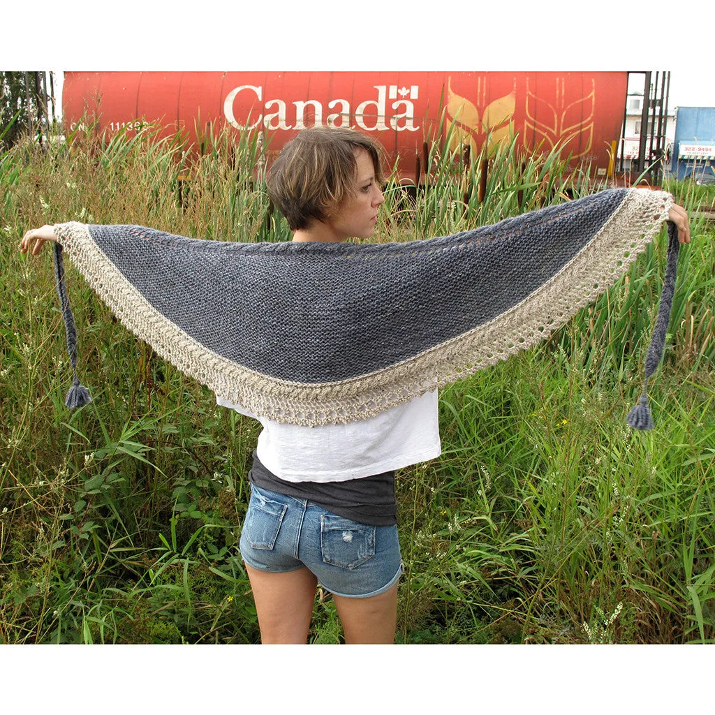 puddle shawl {knitting pattern}