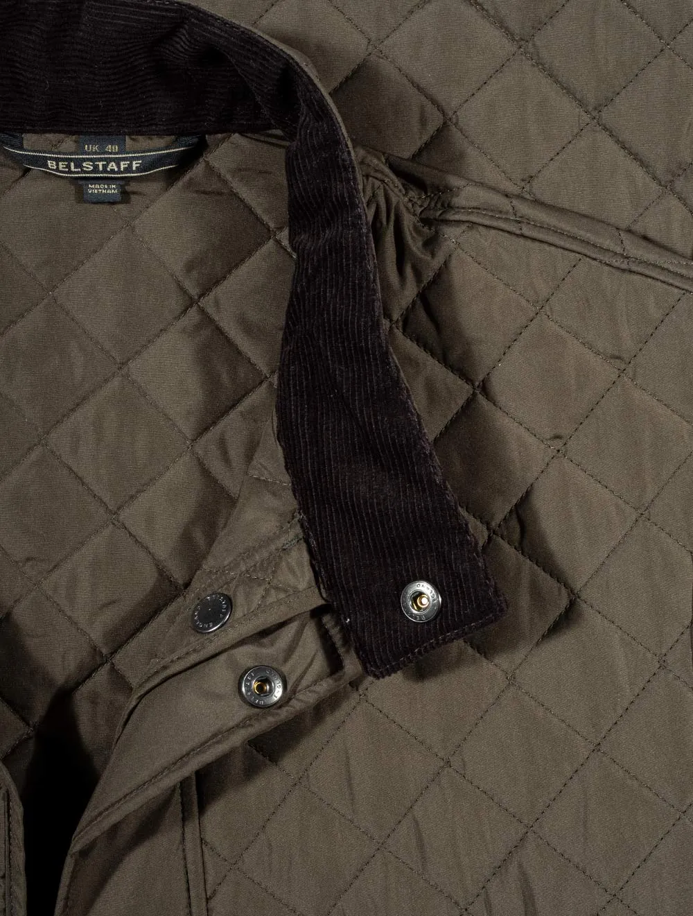 Quilted Gilet Olive