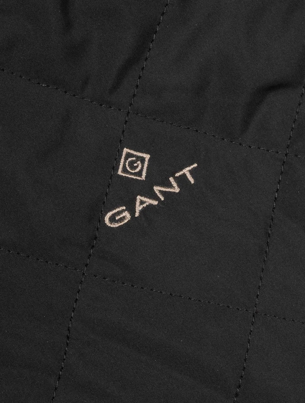 Quilted Windcheater Black