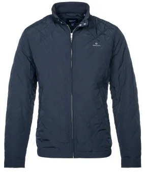 Quilted Windcheater Evening Blue