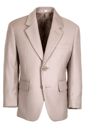 "Aspen" Kids Tan Suit Jacket (Separates)