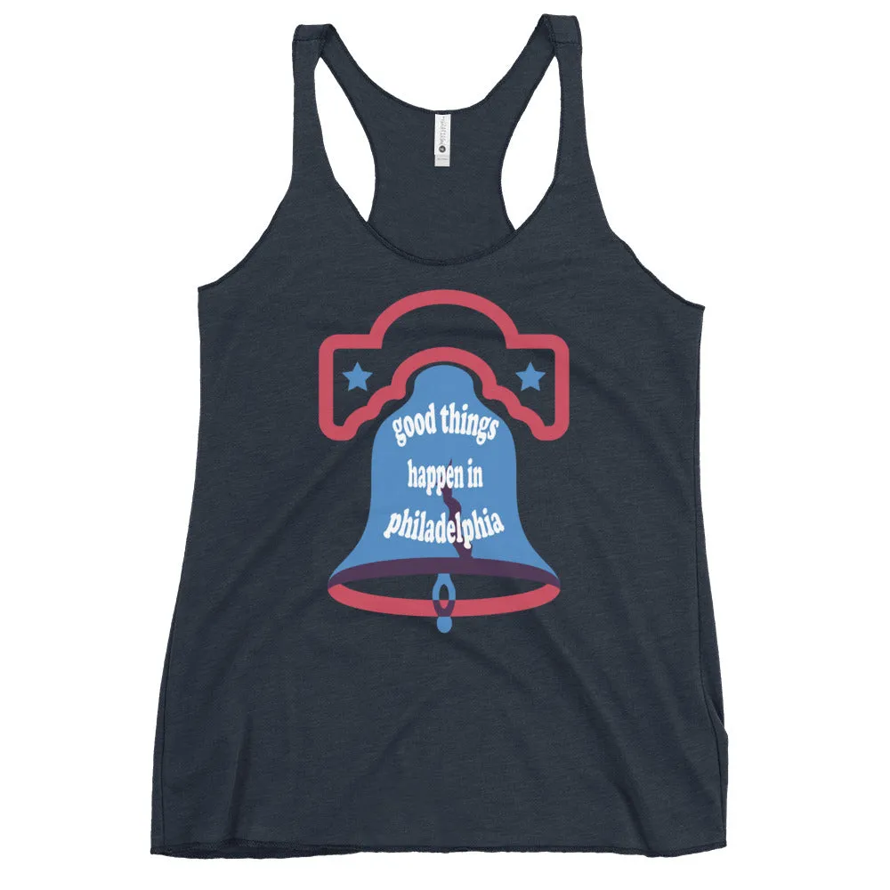 "Good Things Happen in Philadelphia" Women's Tank Top