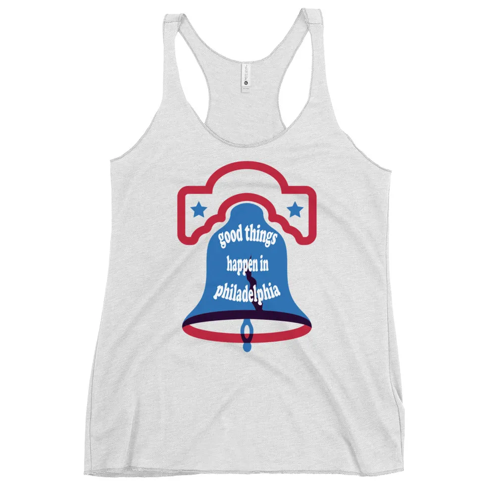 "Good Things Happen in Philadelphia" Women's Tank Top